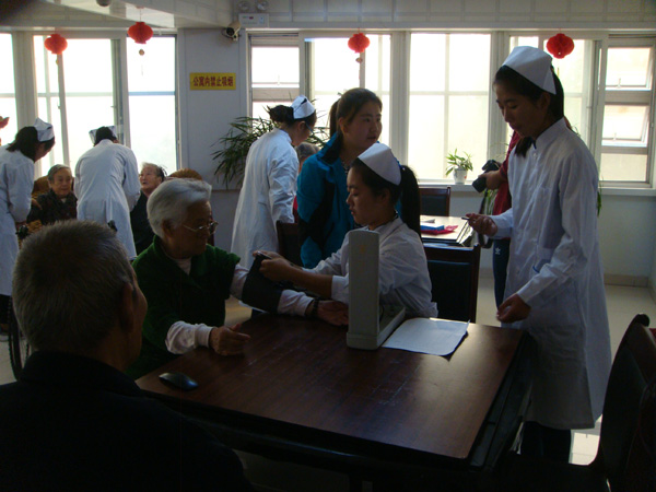 重阳节之学生义工
